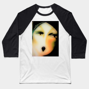 ART DECO SOFT FOCUS FACE Baseball T-Shirt